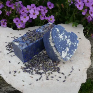 Handgesiedete Naturseife Lavendel